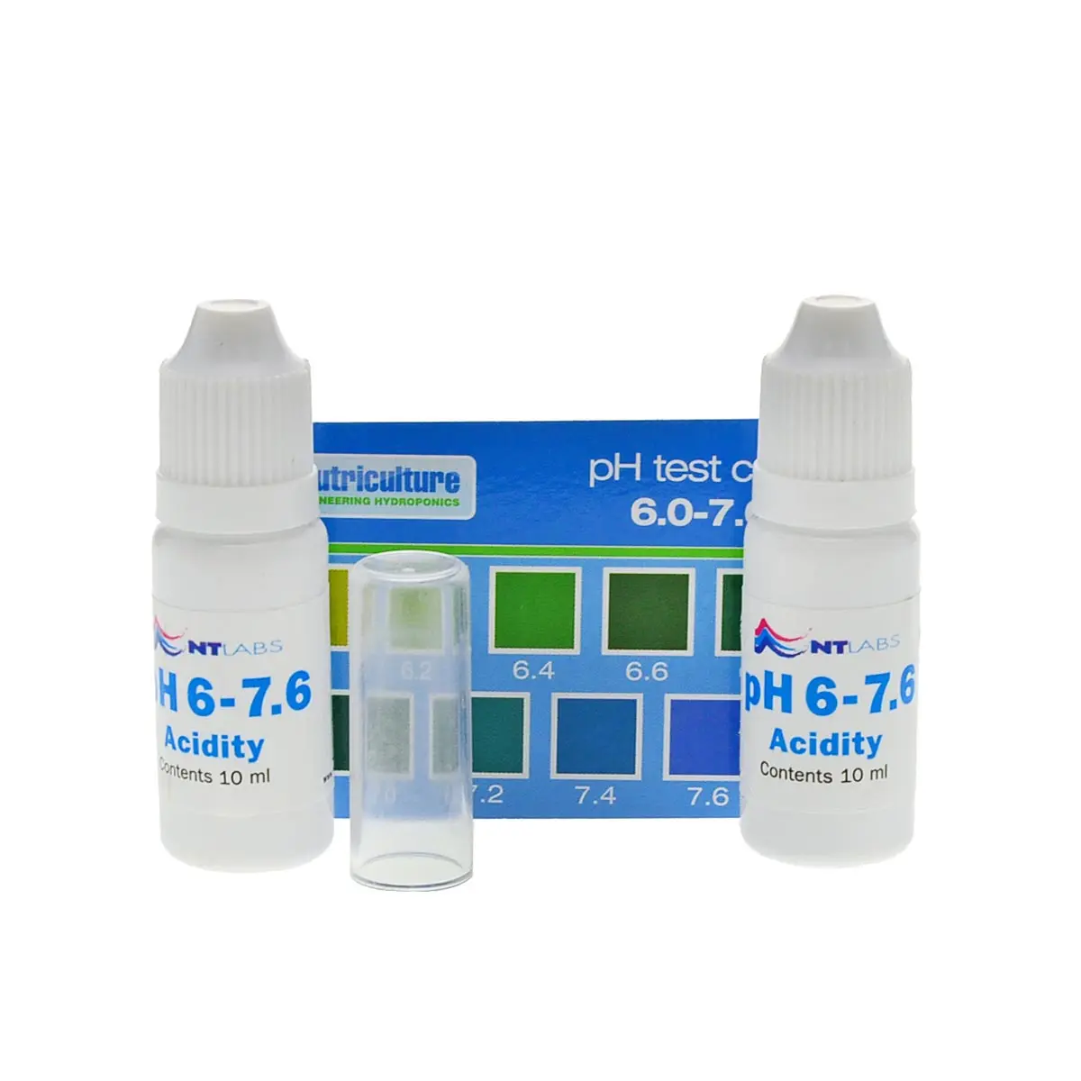 Kit de test fin pH 6,0 - 7,6