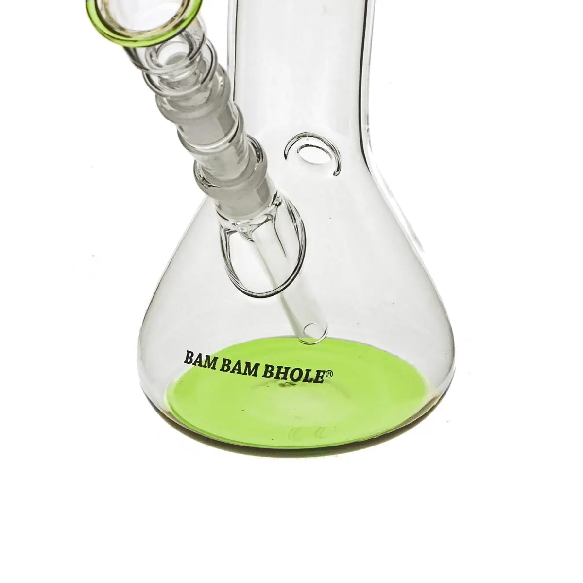 Green Smoke Bong vert - Midi 24cm