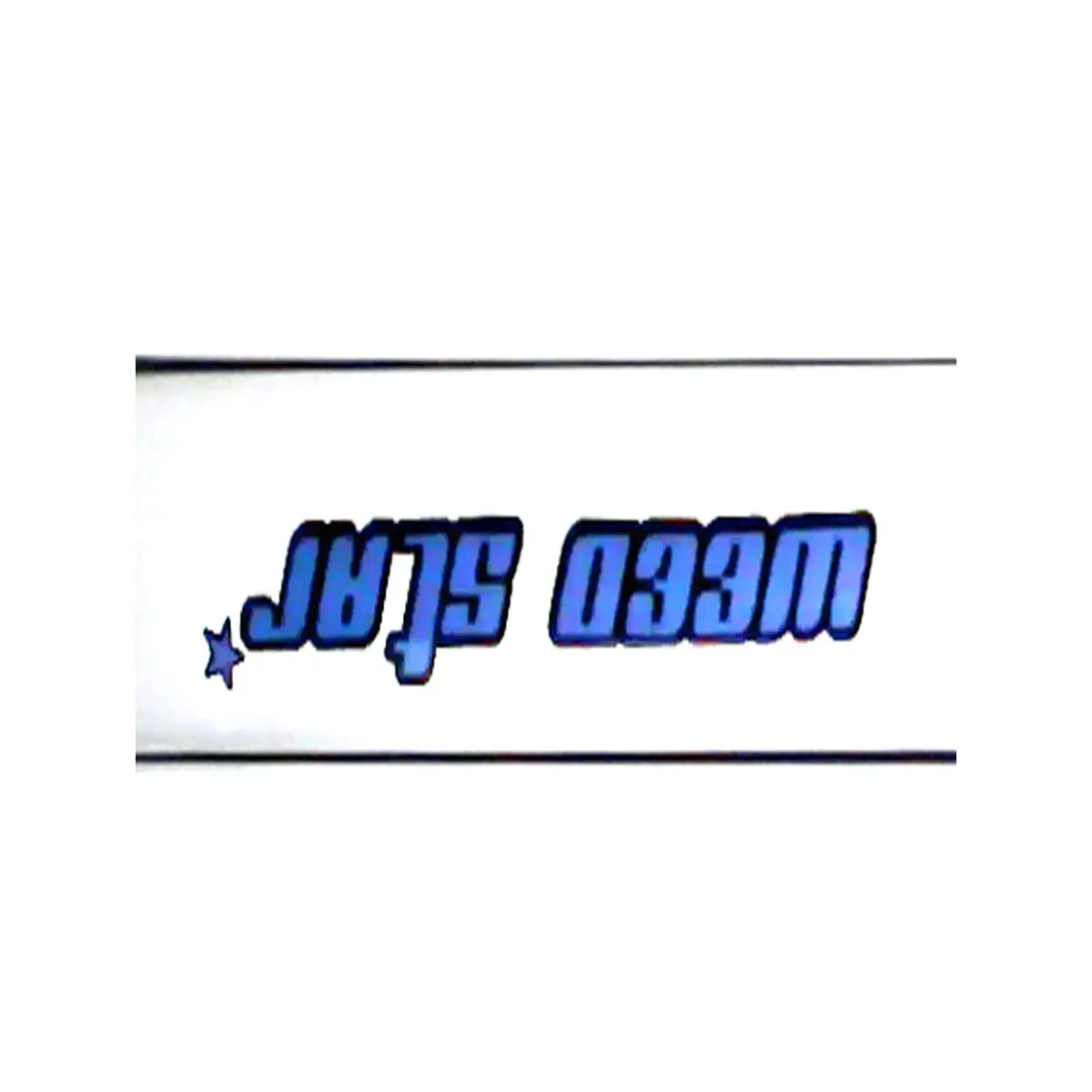 Bang verre "Big Mama" ICE bleu de Weedstar