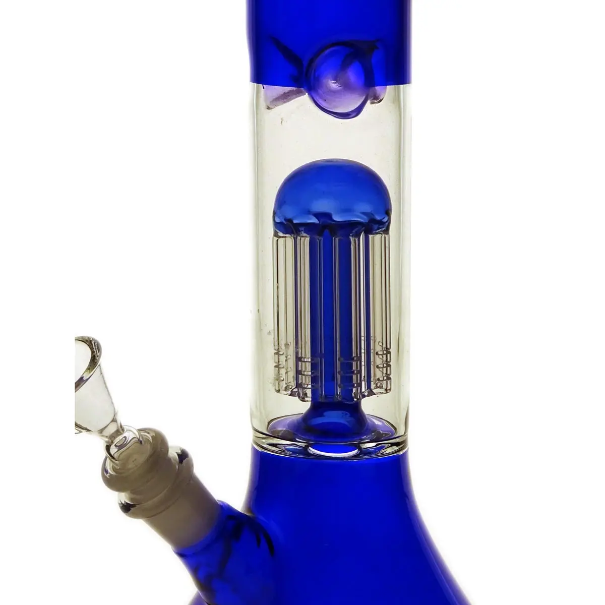 Perc piston bong ND 50cm bleu - 18,8 / 14,5
