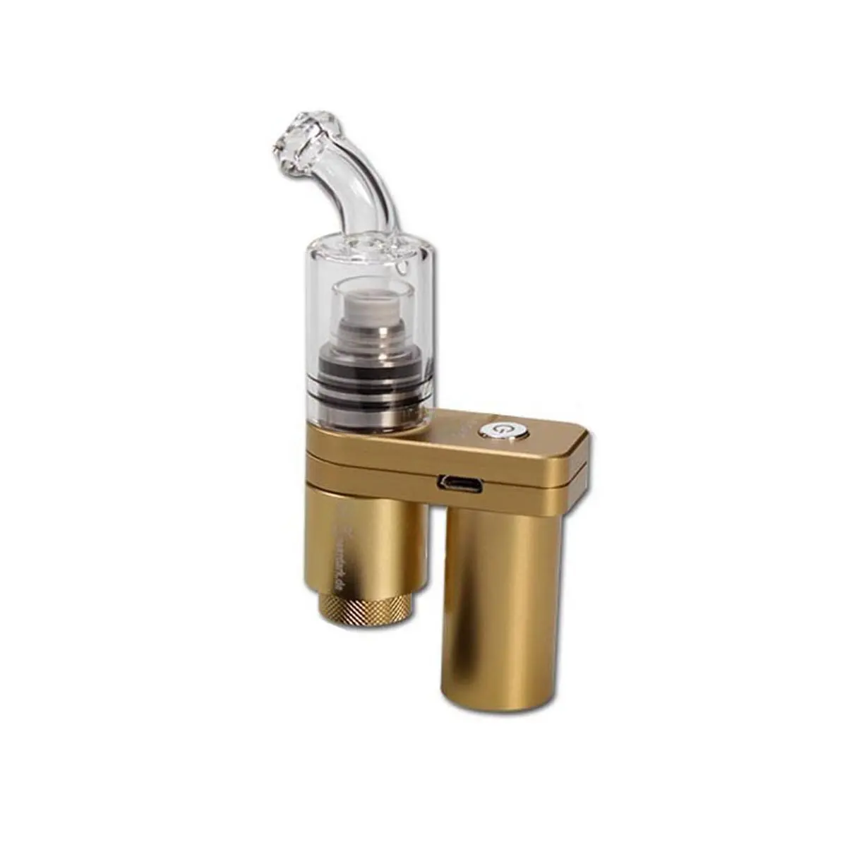 Black Leaf Oil Subdab Vaporizer - doré