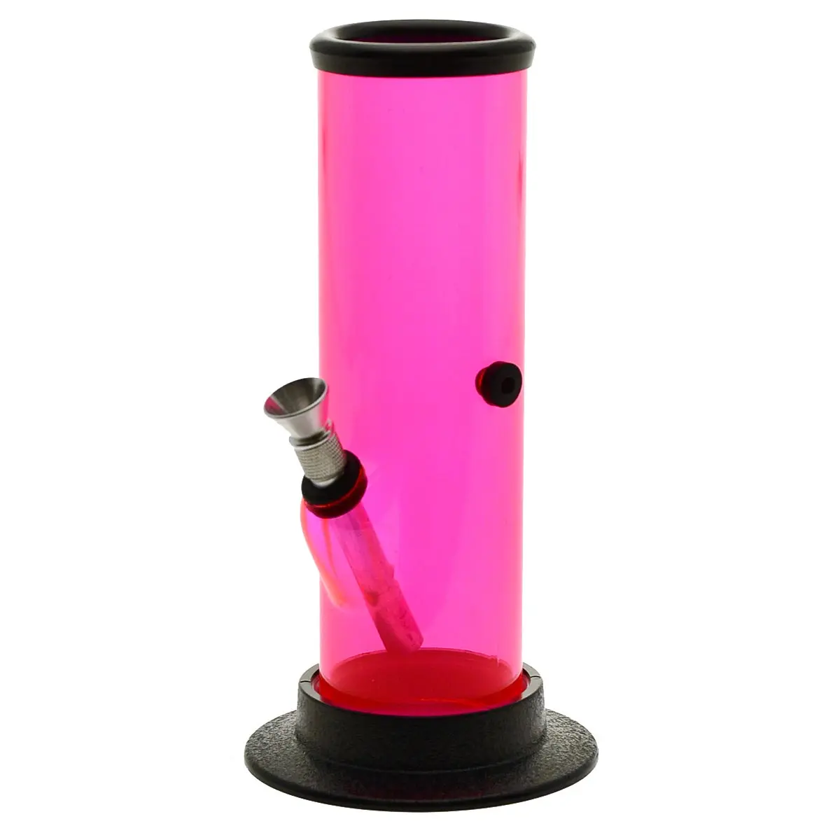Bong en acrylique fluorescent "Stray Bullet" 17 cm