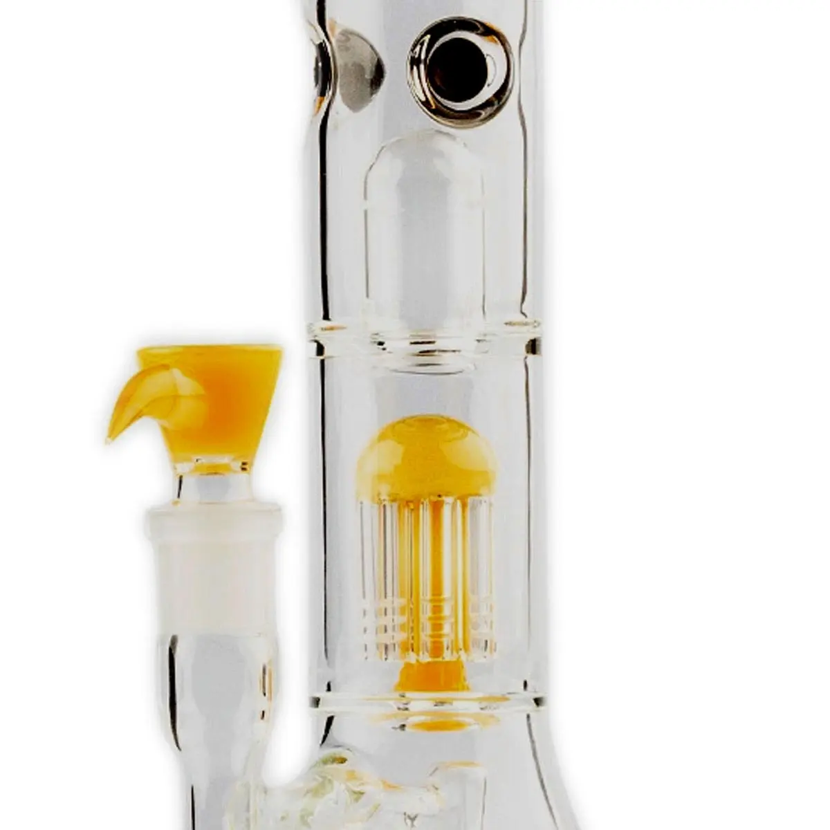 Grace Glass 'Yellow Beaker' Limited Edition 35 cm