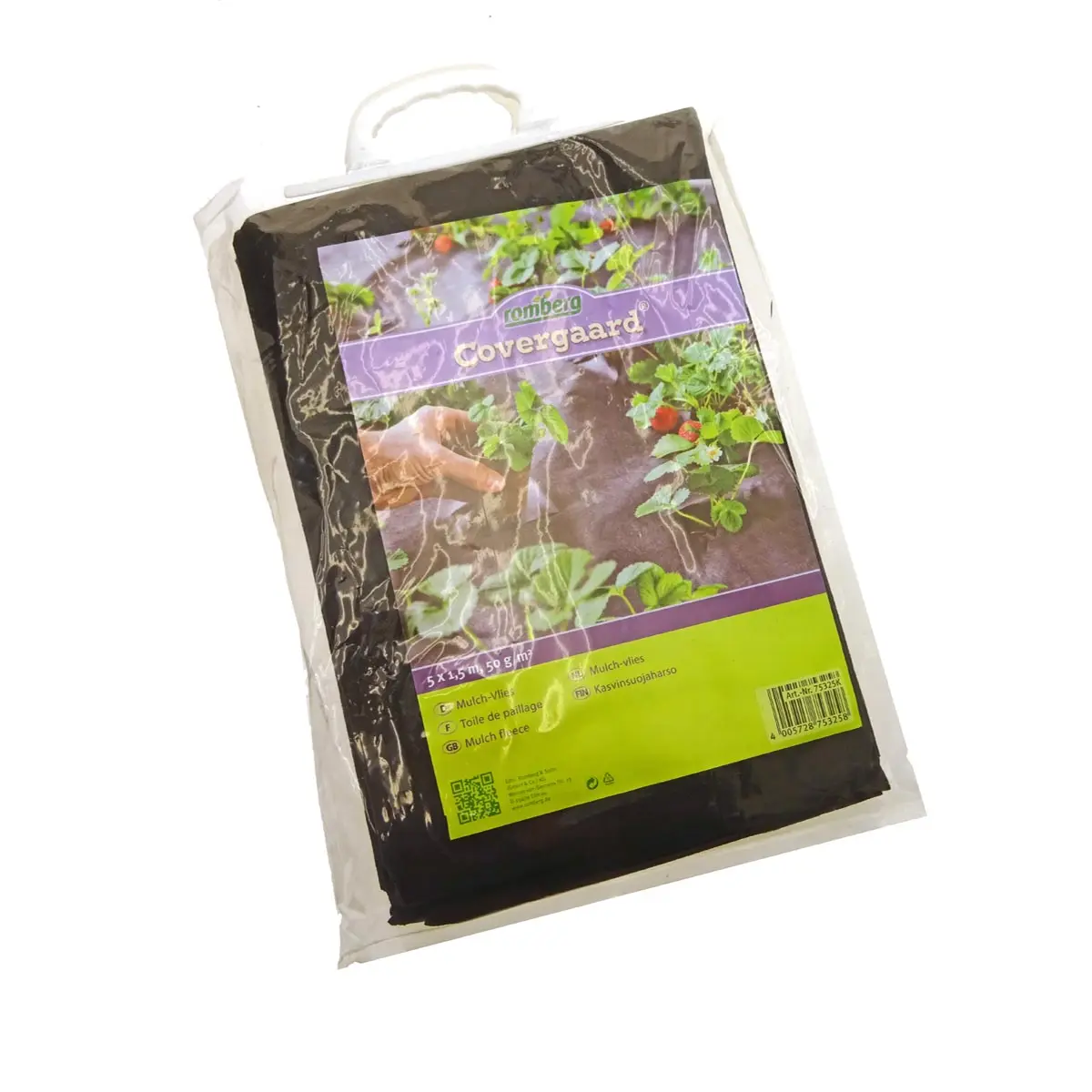 Toison de mulch, 5 x 1,5 m, 50g/m²