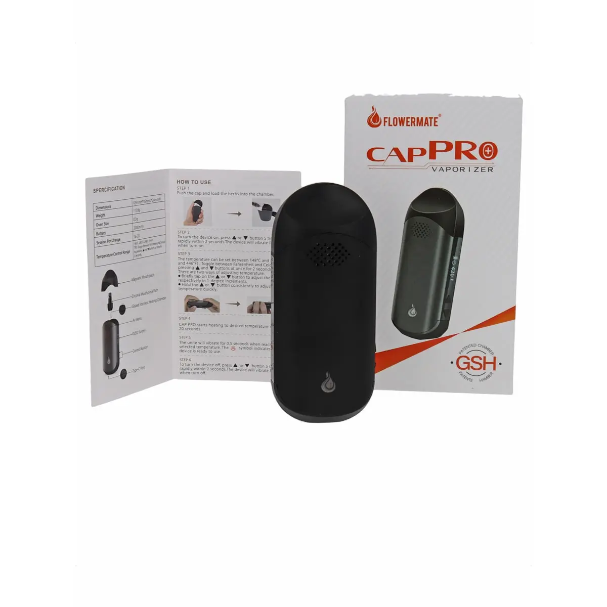 Flowermate Vaporizer 'Cap Pro'