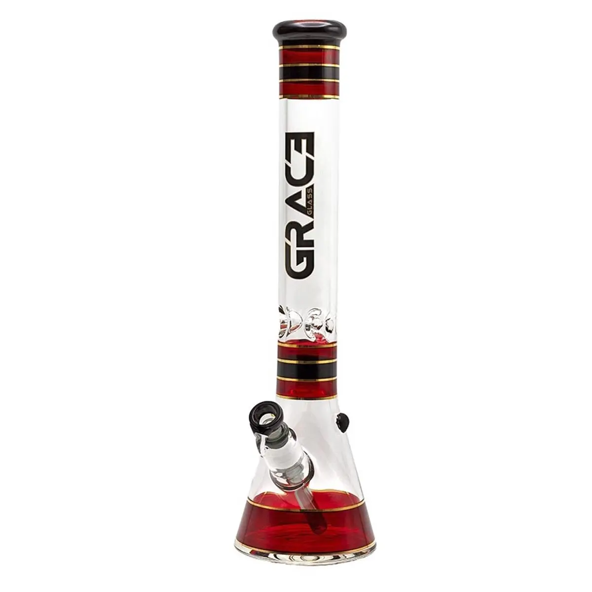 Grace Glass 'Classic Beaker' 18,8 - rouge