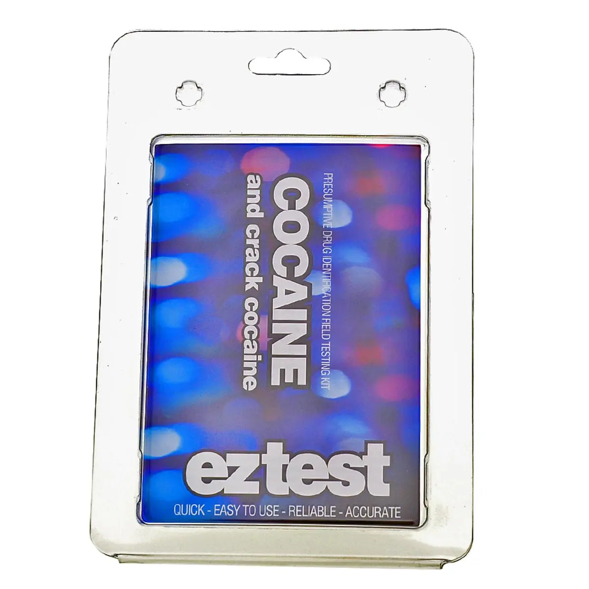 eztest Tube pour l'identification de la cocaïne et le crack