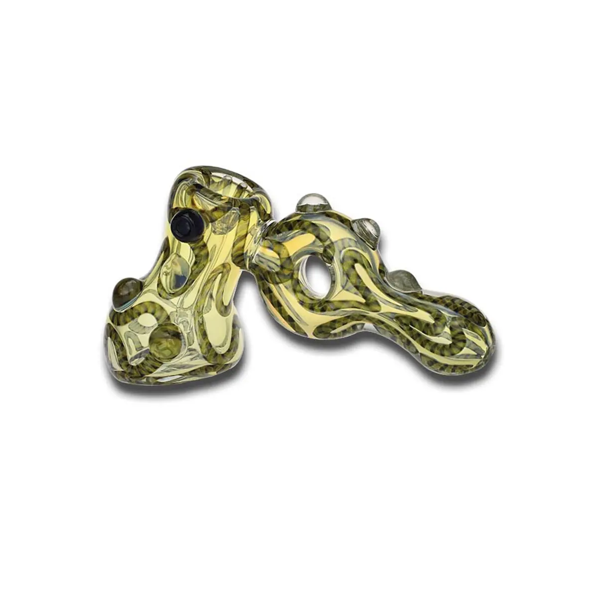 Pipe en verre 'Hammer' avec prérefroidisseur