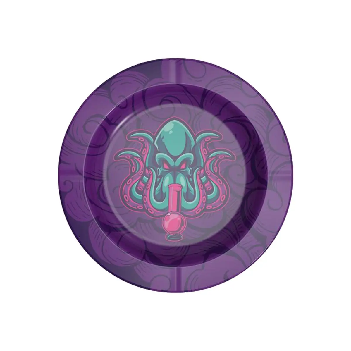 Cendrier en métal Octopus