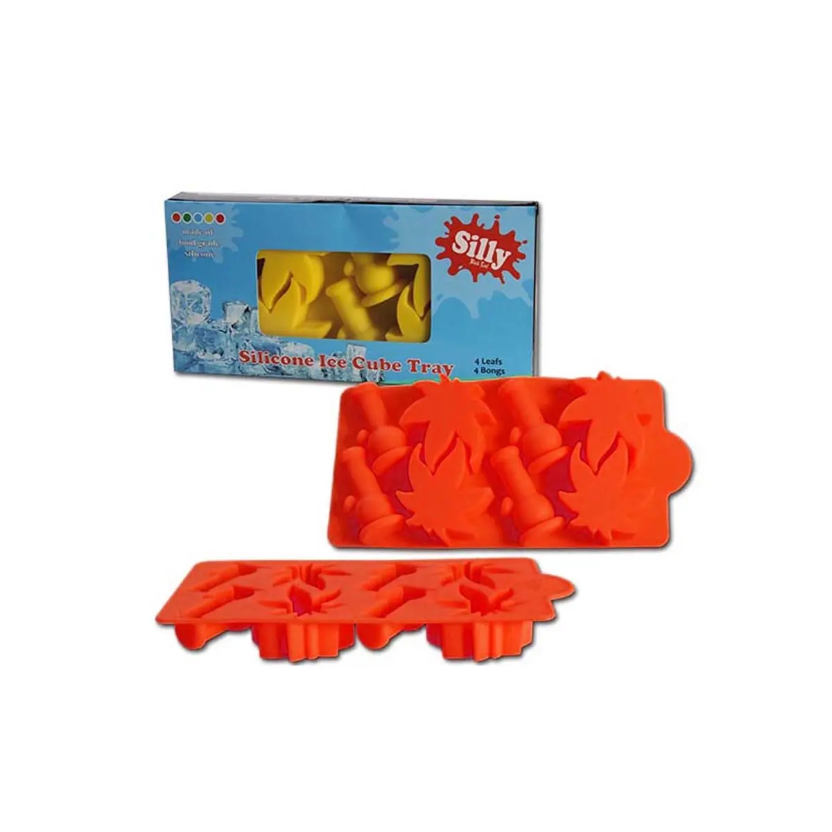 Plateau en silicone 'Silly' 'Oil Black Leaf'' ICE