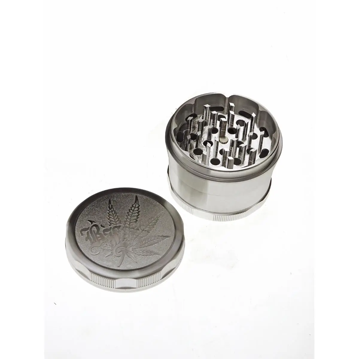 Goblet Grinder 4 pcs. Ø 63 mm argenté