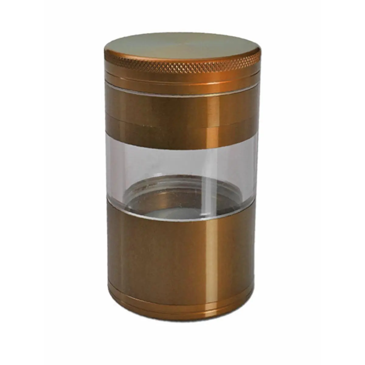 Grinder en aluminium 5 pcs. avec fermeture magnétique café
