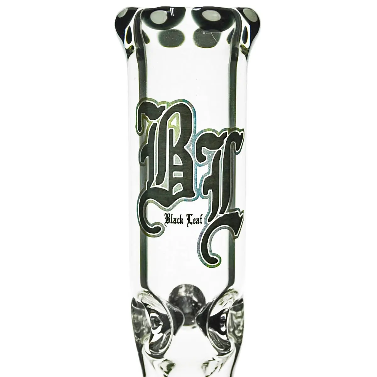 Black Leaf 9mm Bong "Sölid Smökynator" - noir