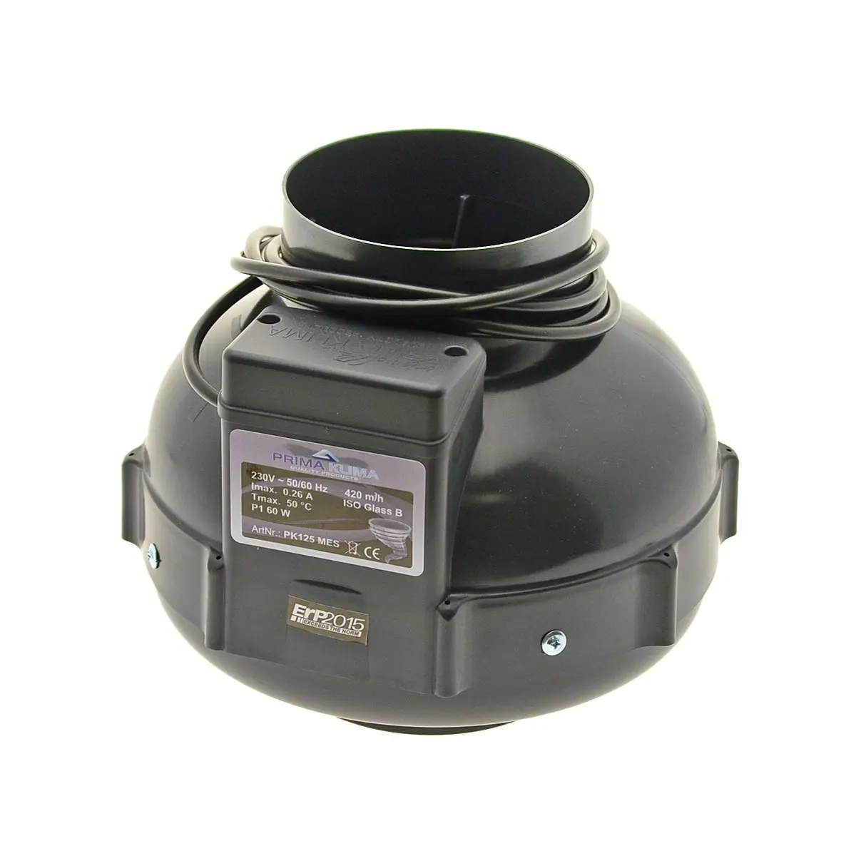 Primaklima ventilateur 125mm - 420 m³/h