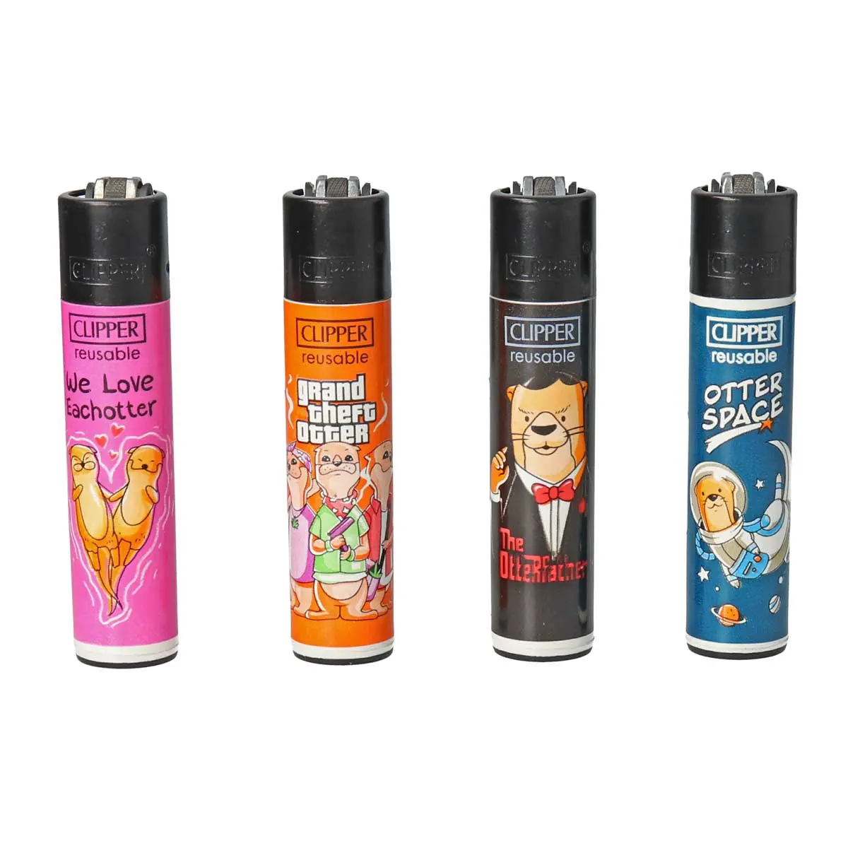 Briquet Clipper "loutre"