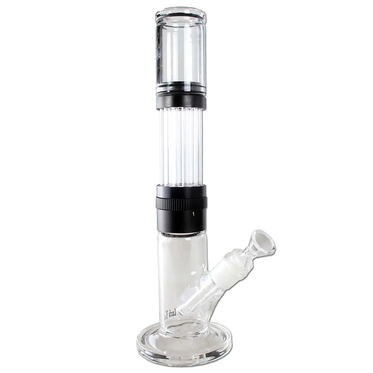 Bong à vis 'Kit' Black Leaf 35cm