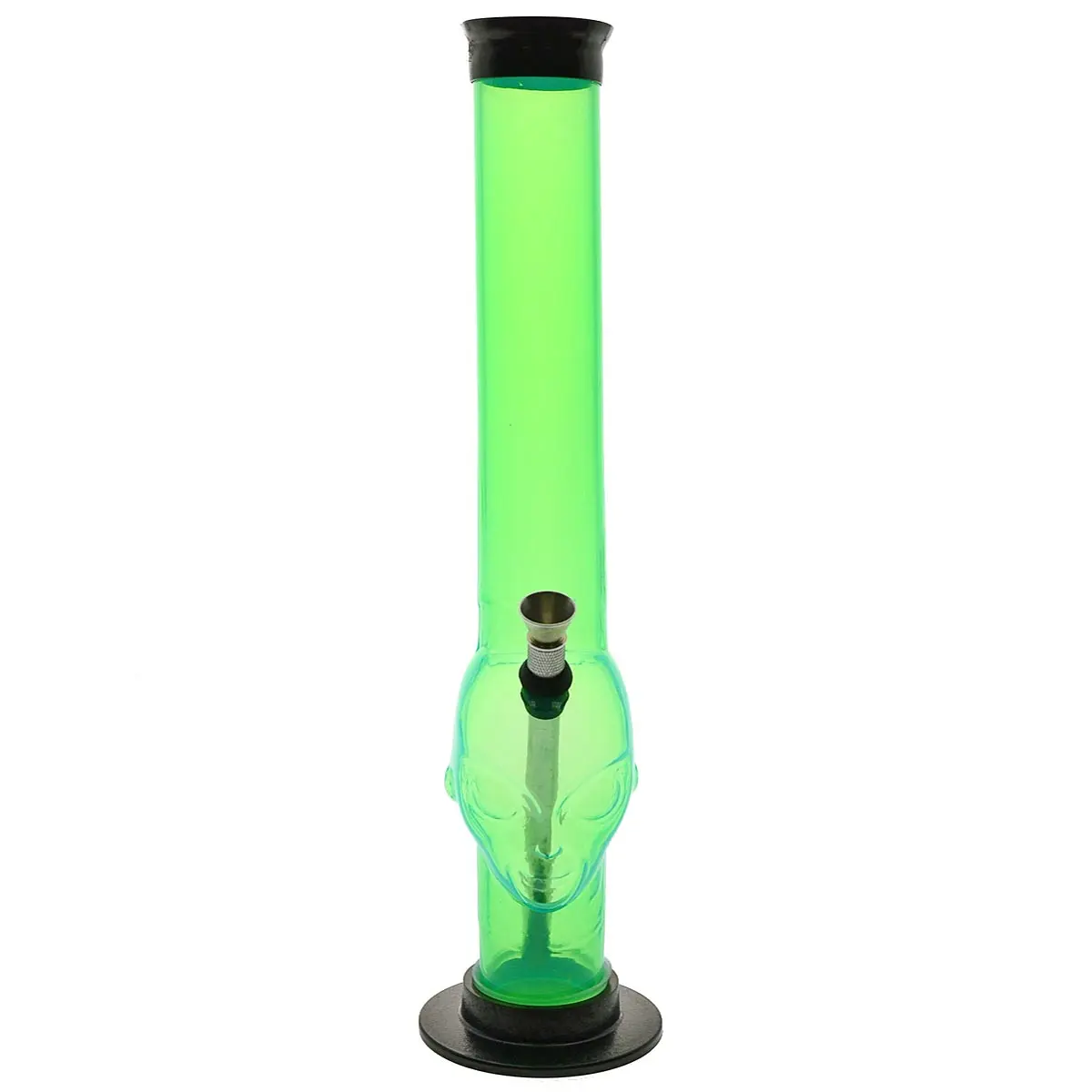 Bong en acrylique fluorescent "Alien Buddy" 30 cm