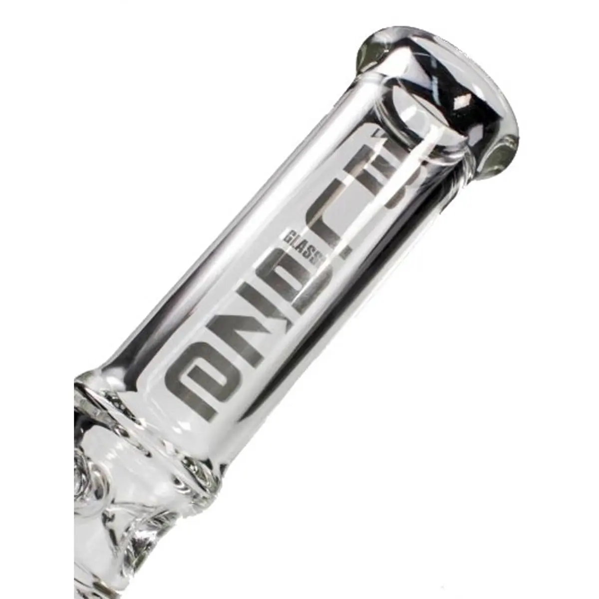 Blaze Glass Tower bong à double Percolateur - 56 cm, clear