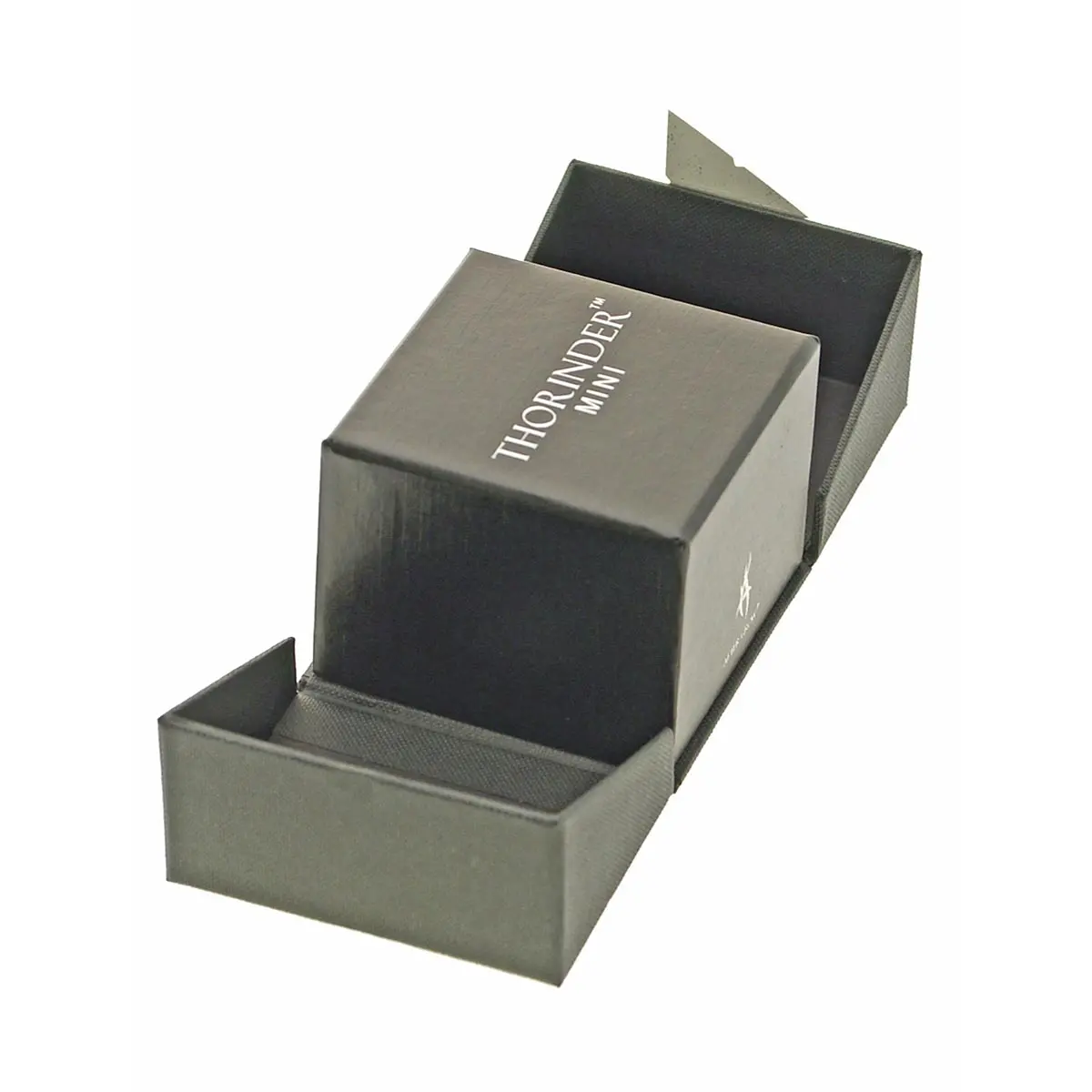 Thorinder Grinder avec fenêtre noir/argent Mini