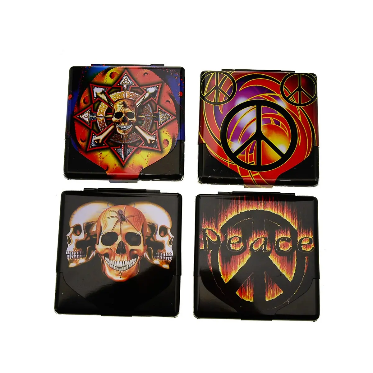 Etui pour feuilles à rouler "Canna Rock" 9x9cm