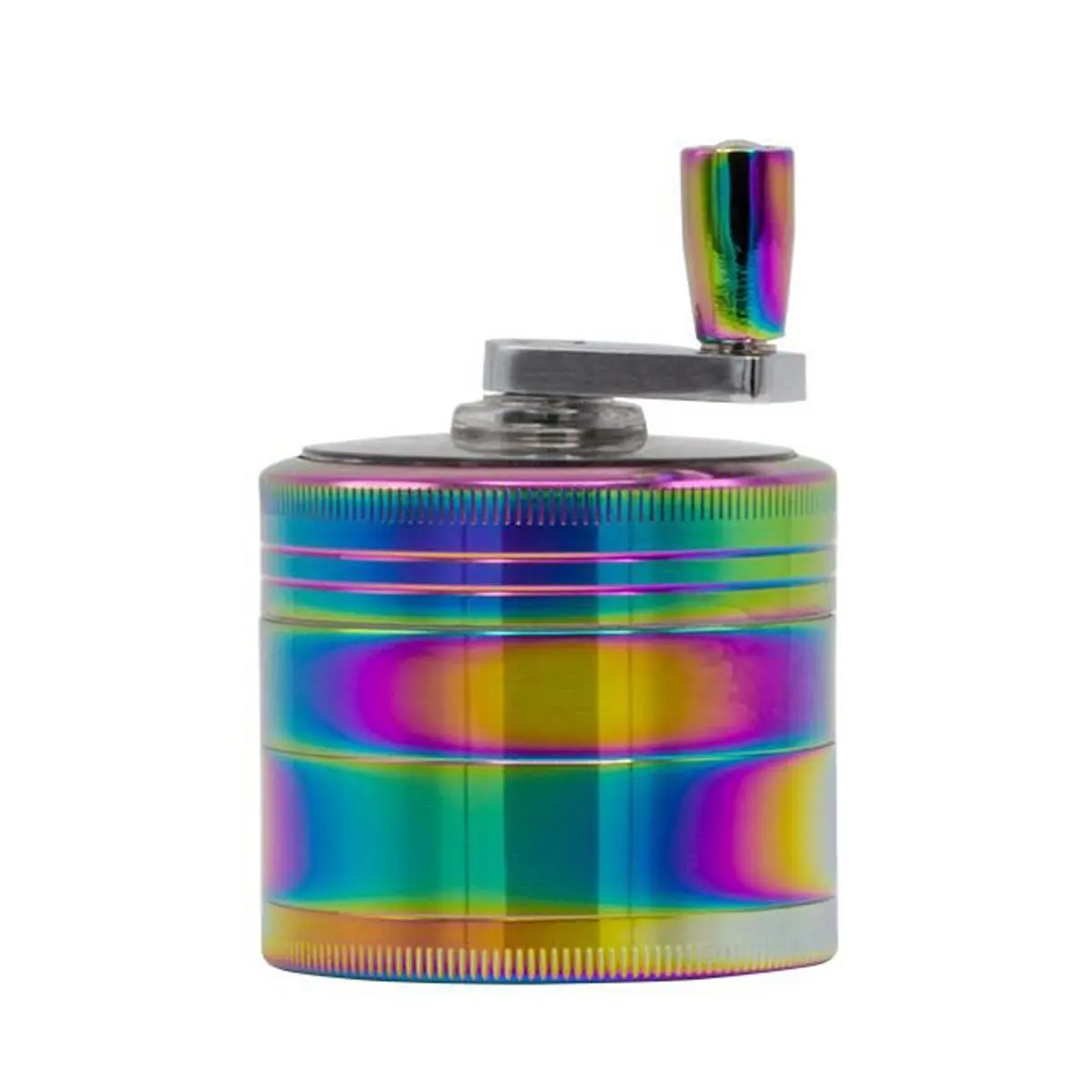 Grace Glass Amsterdam Broyeur à manivelle - arc-en-ciel 53mm