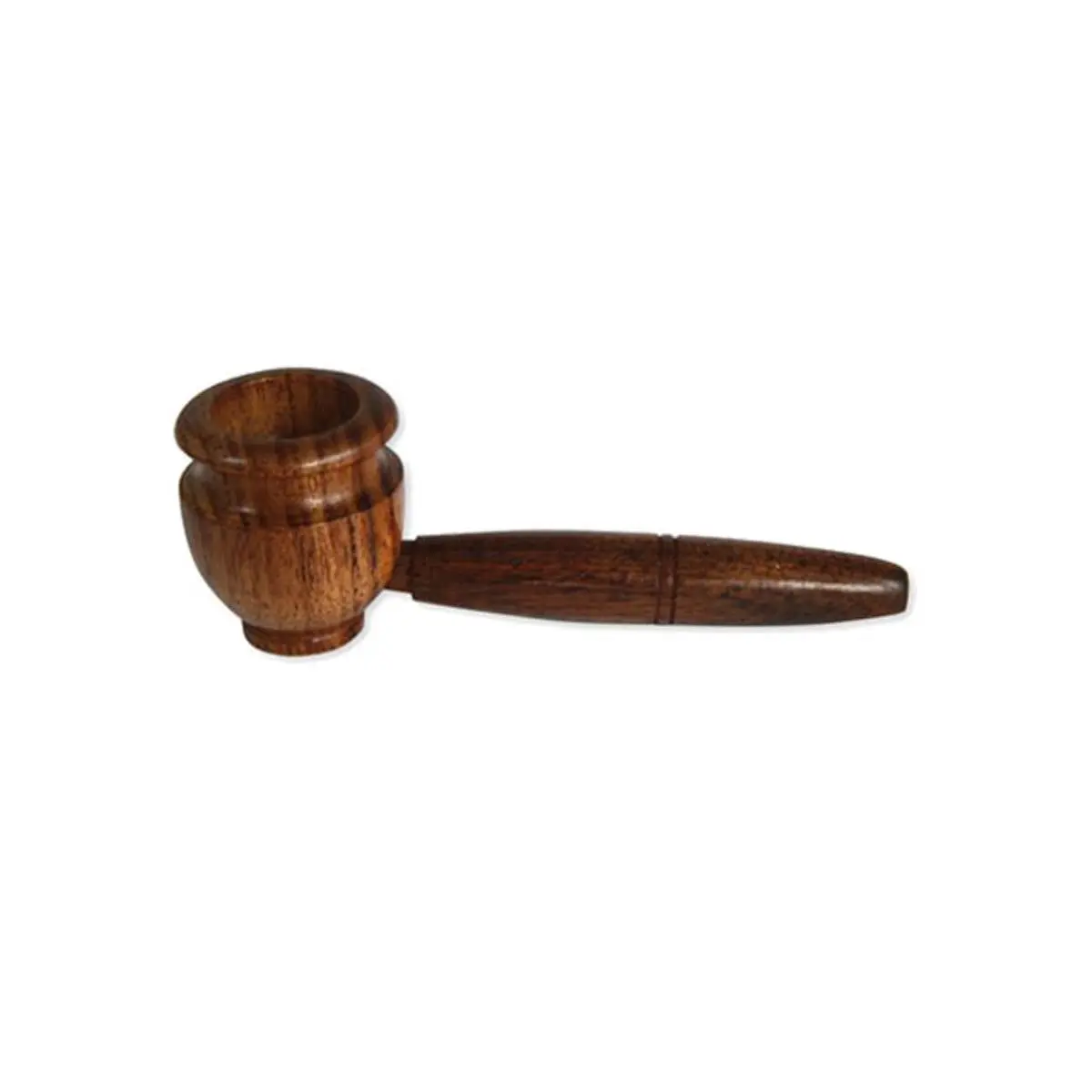 Pipe en bois de rose avec grosse tête 7cm