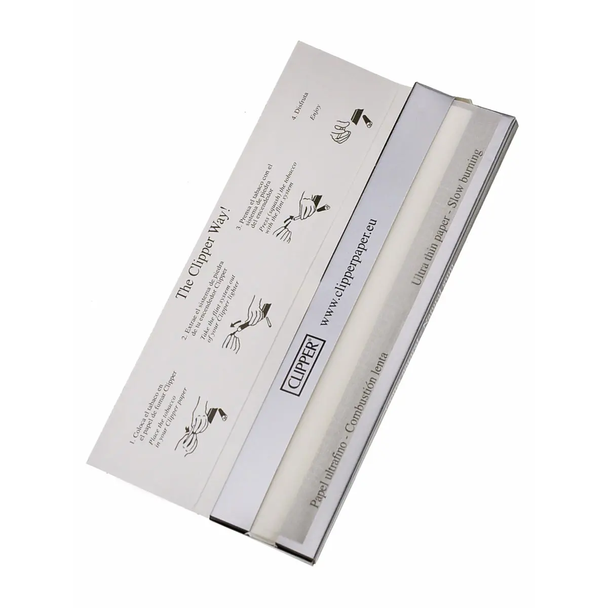 Clipper Papers feuilles à rouler Kingsize Slim