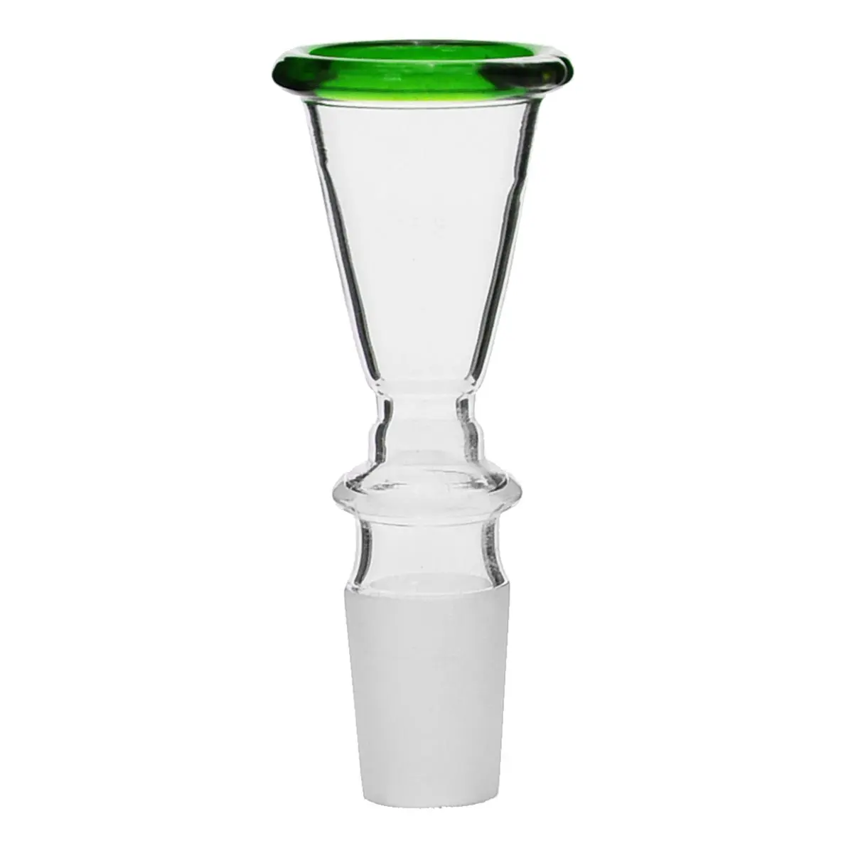 Foyer en verre entonnoir 18,8 vert 