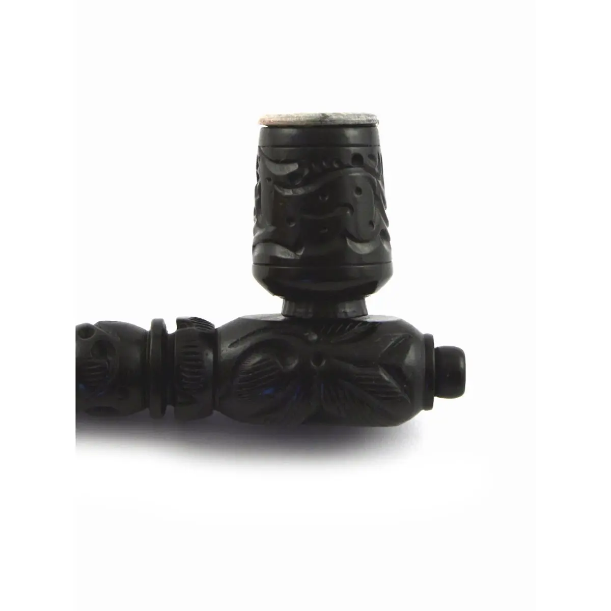 Pipe en bois avec filtre de stéatite