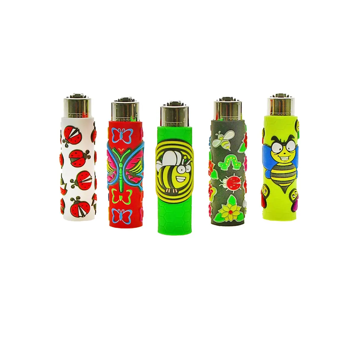 Clipper avec couvercle en silicone "BZZZZZZZZZZZZZZZZZZZ".