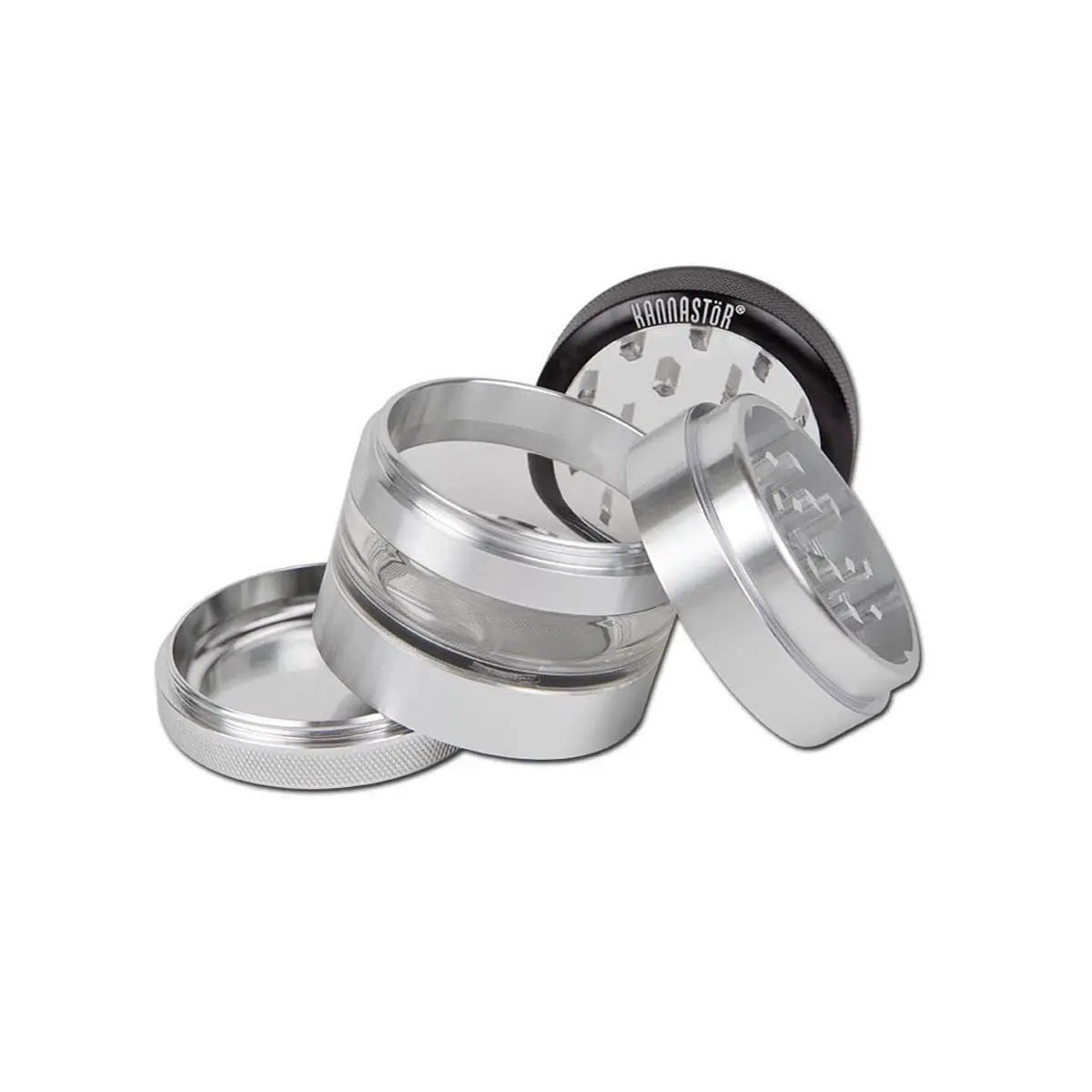 Kannastör' Grinder Clear Top 4 pcs.