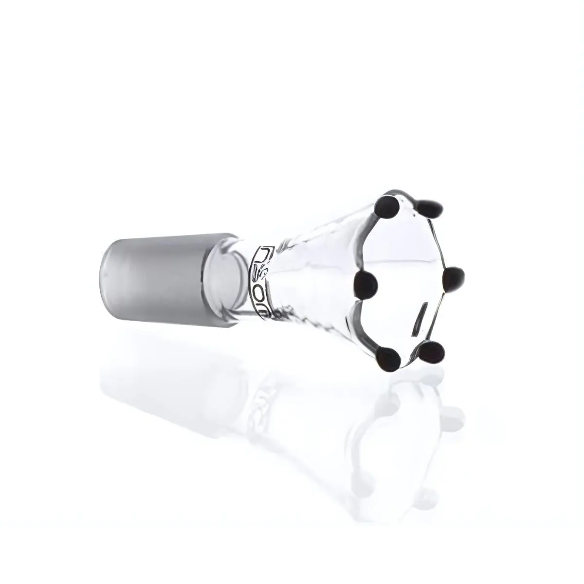 Insomnia Bol en verre avec ornement noir 18,8