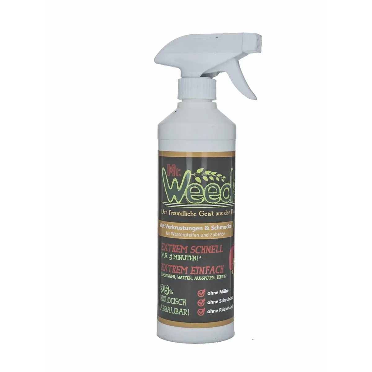 100ml Mr Weeds - Premium Bong Nettoyant 500ml