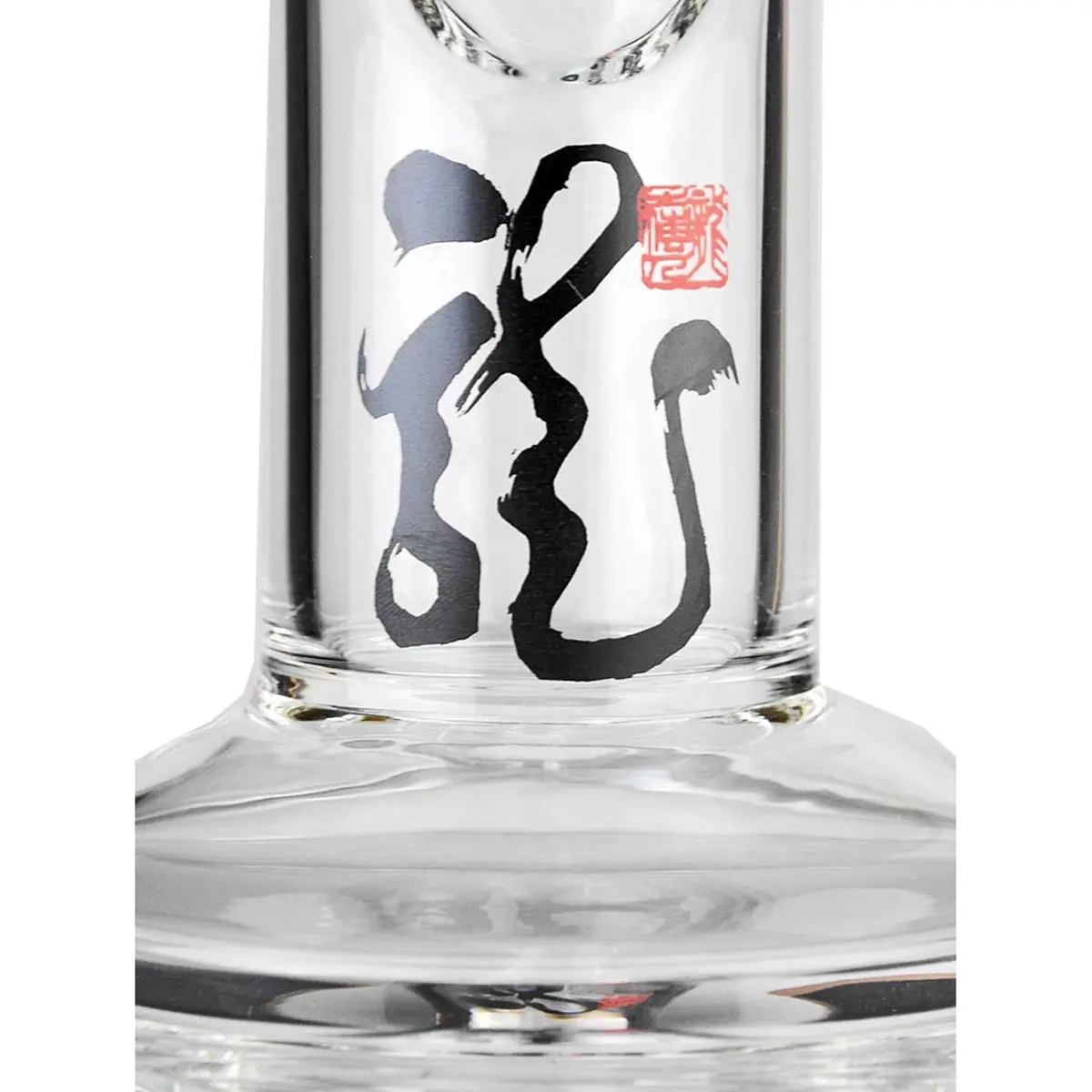 Black Leaf Bong GTI Golden Dragon droit ICE