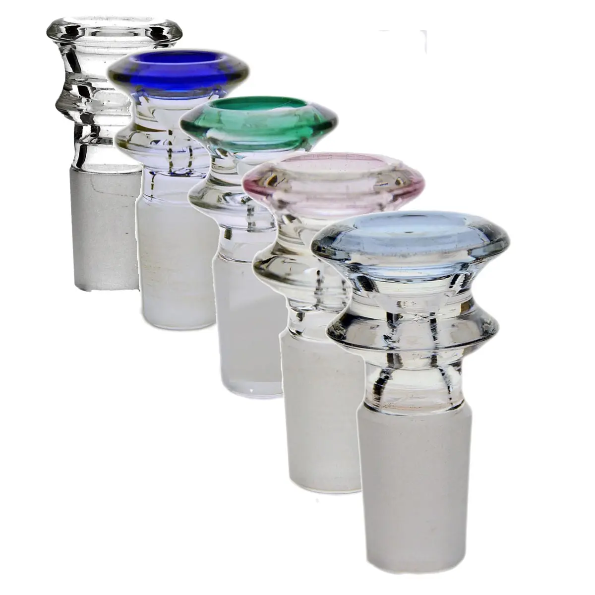 Foyer en verre extra épais avec bord coloré, 18,8mm 