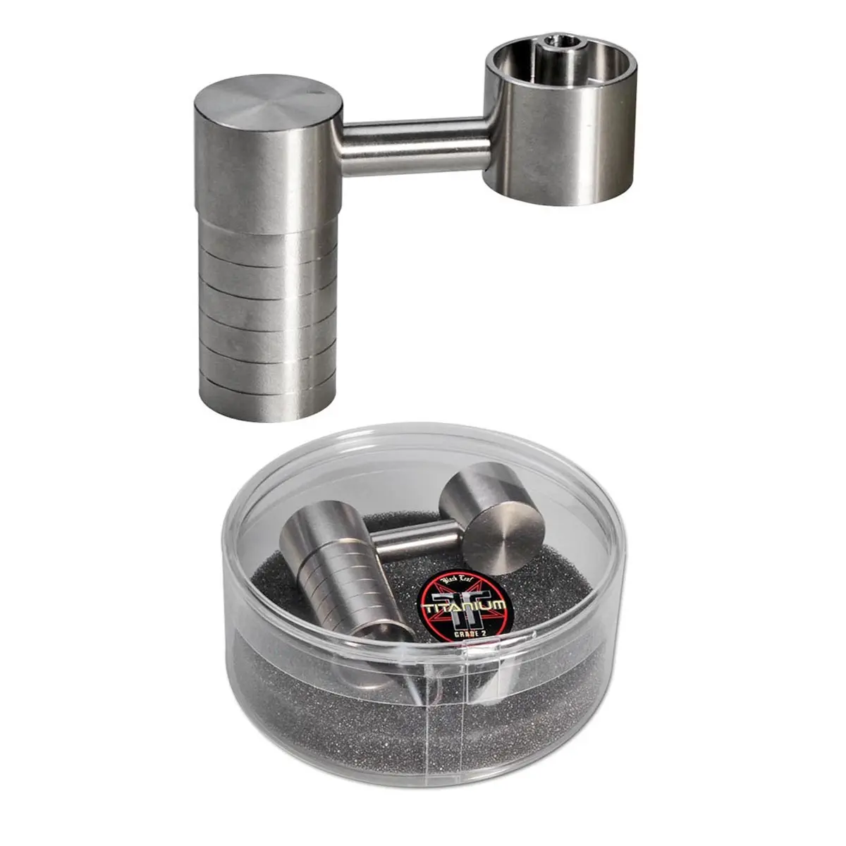 Black Leaf Sidearm Clou en titane T2