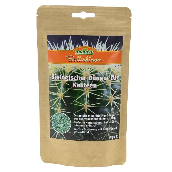 Engrais mixte pour cactus, à base minerale et organique, 250 g