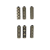Briquet Clipper avec étui en Métal - Geometric