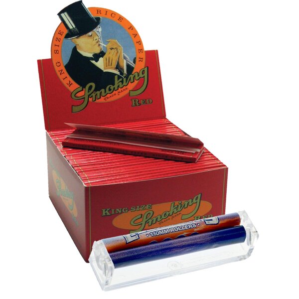 50 Smoking Papers + machine à rouler RED