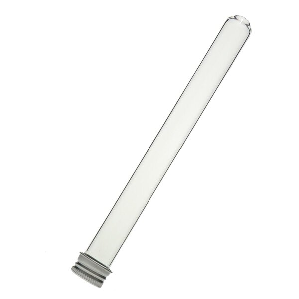Tube à essai avec couvrir a visser 16cm