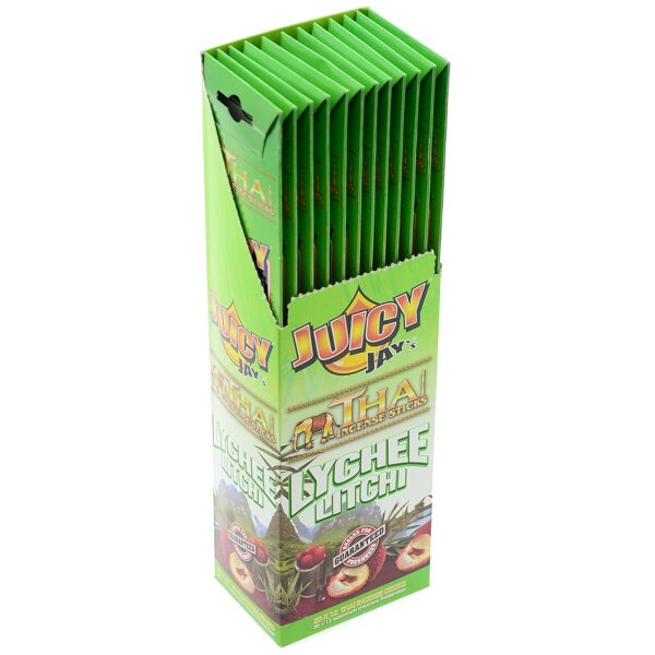 12 x Juicy Jays encens "Lychee"