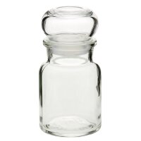 Flacon à pharmacie en verre, rond, 150 ml