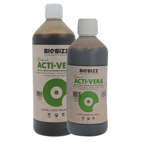 BioBizz Acti-Vera - différentes quantités