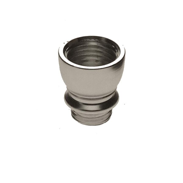 Douille en aluminium à visser - en argent