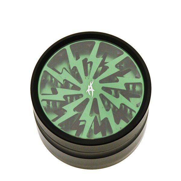 Thorinder Grinder avec fenêtre noir / vert