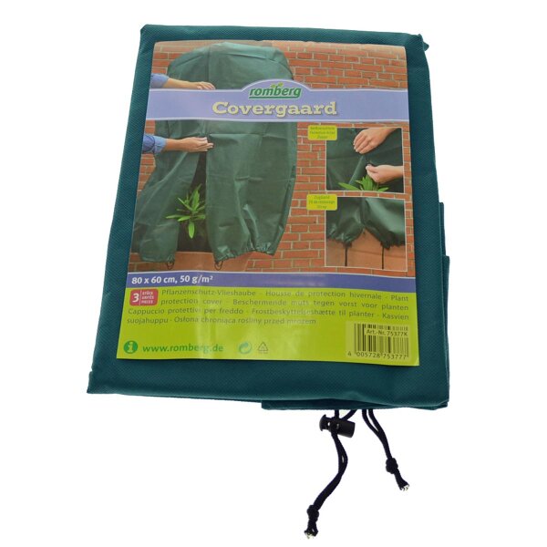 Couvercle de protection des plantes en polaire, Set de 3 - 80 x 60 cm