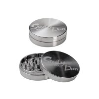 Grinder en acier Steely Dan 2 pièces 49mm avec sachet