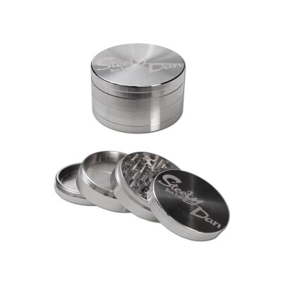 Grinder en acier Steely Dan 4 pièces 49 mm avec sachet