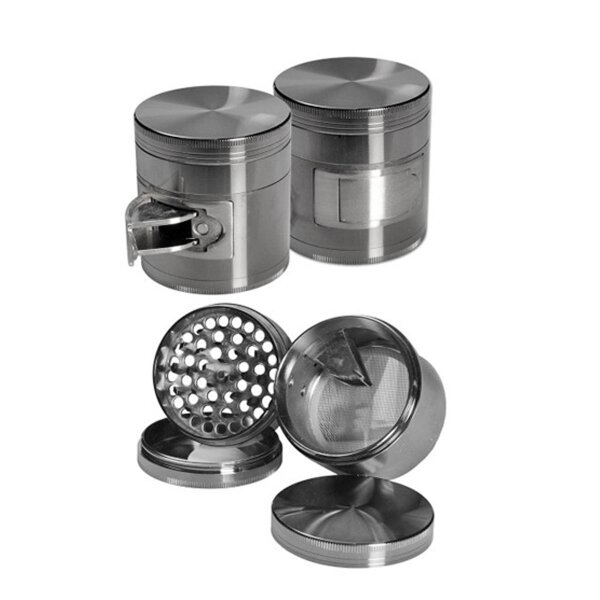 Grinder à tamis métallique avec compartiment éjecteur
