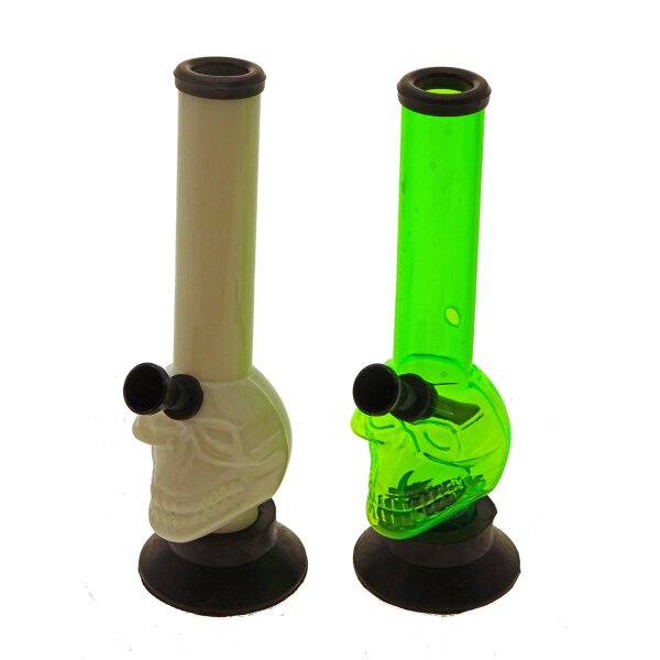 Bong en acrylique Ninja Singe - 21 cm